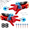 Produktbild: LIDEYE Super Spiderm Launcher, 2 Set Kids Spiderm Hero Handschuhe, Spiderm Launcher Handschuhe für Kinder Fans, ab 3-10 Kinder Geschenk Junge
