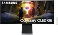 Produktbild: Samsung Odyssey OLED G8 S34DG850SU G85SD Series OLED-Monitor Smart Gaming Curved 86,4 cm 34 Zoll 3440 x 1440 UWQHD @ 175 Hz 250 cd/m² 1000000:1 HDR10+ HDR10 0,03 ms 2xHDMI DisplayPort Lautsprecher Silber (LS34DG850SUXDU)