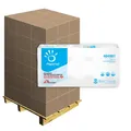 Produktbild: Papernet Toilettenpapier Werra Tissue Recycling naturweiß 3-lagig Palette mit 1296 Rollen x 250 Blatt, Klopapier 3-lagig 404901