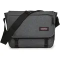 Produktbild: Eastpak Umhängetasche Delegate+ Black Denim, aus Polyester, mit 17'' Laptopfach, 38 x 30 cm, wasserabweisend, dunkelgrau
