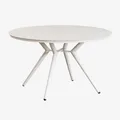 Produktbild: SKLUM Valerie runder Gartentisch aus Aluminium - Ø125 cm