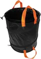 Produktbild: Fiskars PopUp-Gartensack mit Griffen, Fassungsvermögen: 56 Liter, Schwarz/Orange, Solid, 1015646