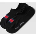 Produktbild: Tommy Hilfiger Füßlinge mit Logo-Print im 2er-Pack in Black, Größe 39/42