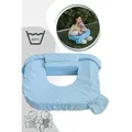 Produktbild: My Brest Friend & baby wild Amerikanische Stillkissen für Zwillinge, Abwaschbar, Farbe: Blau