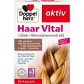 Produktbild: DOPPELHERZ Haar Vital+Zink+Hirseextrakt Kapseln, 30 St PZN 01104575