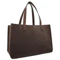 Produktbild: Gusti Shopper Leder Agatha | Große Ledertasche für Uni & Büro | Shopper Damen groß mit geheimen AirTag-Fach & extra viel Stauraum