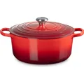 Produktbild: Le Creuset Signature (28 cm, Bräter + Schmortopf, Gusseisen) (21177280602430)