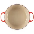 Produktbild: Le Creuset Pfanne Signature Gusseisen-Bräter, Ø 28cm, Kirschrot