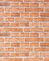 Produktbild: EDEM 3D Tapete Stein Tapete 583-23 Rustikale Design Vinyl klassische Vintage Optik Mauerstein Klinker Ziegel orange-braun
