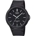 Produktbild: Quarzuhr, schwarz (schwarz, schwarz), CASIO TIMELESS COLLECTION, Armbanduhren, Herren, Quarzuhr, Armbanduhr, Herrenuhr, analog, Resinarmband, Acrylglas
