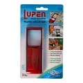 Produktbild: WEDO Lupe mit LED-Beleuchtung und 3fach Vergrösserung Farbe Rot, in Blisterverpackung 2717502