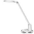 Produktbild: JUKSTG Schreibtischlampe LED, 12W Büro Tischleuchte TouchBedienung Dimmbar 10 Helligkeits 5 Farbstufen Augenschutz Tischlampen Nachttischlampe, für Büro, Lesen, Arbeit,Kinder (Weiß)