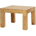Produktbild: FineBuy Massiver Couchtisch 60 cm Holz Tisch Massiv Wohnzimmertisch Beistelltisch