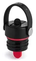Produktbild: HYDRO FLASK - Strohdeckel für die Standard-Öffnung - Auslaufsicherer - Deckel mit Wabenisolierung - Spülmaschinenfest - Black