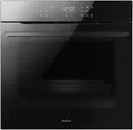 Produktbild: Amica EBX 944 670 S  Einbaubackofen, 56 cm breit, 77 L, XXL Backofen, Teleskopauszug, SteamClean, schwarz (58334)
