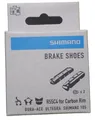 Produktbild: SHIMANO Disabled - Do not use R55C4 brake shoe inserts and fixing bolts, for carbon rim, pair Disabled - Do not use R55C4 brake shoe inserts and fixing bolts, for carbon rim, pair