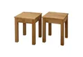 Produktbild: Krok Wood Hocker 2x Hocker Tomas aus Massivholz (Set)