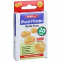 Produktbild: WUNDPFLASTER 2,5 cm rund 20 St PZN09229655