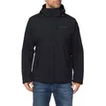 Produktbild: VAUDE Outdoorjacke MEN'S ESCAPE LIGHT JACKET (1-St) mit verstellbarer Kapuze, wasserdicht, winddicht, atmungsaktiv schwarz L (52)