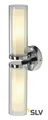 Produktbild: SLV 1002229 WL 106 Wandleuchte doppel Glas chrom 2xE14