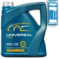 Produktbild: 4L Mannol MN7405-4 Motoröl Universal 15W-40 hochwertiges Motorenöl API SG/CD