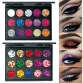 Produktbild: 2 Stücke Glitzer Lidschatten Palette, 30 Farben Lidschattenpalette Bunt, Glit...