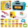 Produktbild: Play-Doh Bunte Konditorei mit Spielzeug-Ofen, Werkzeugen, Accessoires und 11 Dosen Knetmasse zum Formen, Backen und Dekorieren, Bastel-Set als Weihnachtsspielzeug für Mädchen und Jungen ab 4 Jahren