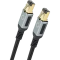 Produktbild: OEHLBACH Stream Primus Cat 8.1 Streaming Netzwerkkabel 40 Gbit/s RJ45 - 25cm