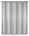 Produktbild: WENKO Duschvorhang Modell Comfort flex aus Polyester, 180x200 cm, grau