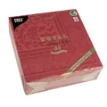Produktbild: Papstar RC Servietten Ornaments bordeaux 40 x 40cm 50 Stück