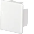 Produktbild: Tehalit Endkappe für Kabelweg, LF 30 x 30 mm, Kunststoff, Weiß, RAL 9016, Stoßverbinder, IK07, -5 bis 60 °C