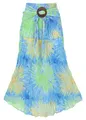 Produktbild: Boho Sommerrock, Maxirock Hippie chic, wandelbares Sommerkleid, Strandkleid - b