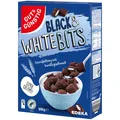 Produktbild: Gut&Günstig Black & White Bits Kakao-Getreidekissen mit Cremefüllung 500g