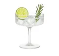 Produktbild: DAL CERO Martiniglas Cocktailglas 200 ml –Elegantes geripptes Glas für Cocktails & Desserts, 1-tlg.