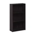 Produktbild: Furinno Basic Bücherregal mit 3 Fächern, Aufbewahrungsregal, holz, Dunkle Walnuss, 23.5 x 55.25 x 100.33 cm