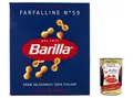 Produktbild: 20x Pasta Barilla Farfalline Nr. 59 italienisch Nudeln 500 g pack + Italian Gourmet polpa 400g