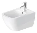 Produktbild: Duravit Happy D.2 Wand-Bidet verdeckte Befestigung 365 x 540 mm - Weiß - 2258150000