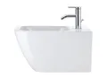 Produktbild: Duravit Happy D.2 Wand Bidet 2258150000 weiss, mit Überlauf, 1 Hahnloch