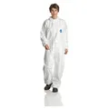 Produktbild: DS-SafetyWear Arbeitsschutzprodukte GmbH Tyvek Einweg-Overall 500 Xpert, Kapuze, weiß, PSA Kategorie 3, Schutzanzug aus PE Spinnvlies mit Reißverschlussabdeckung, 1 Packung = 25 Stück, Große S