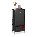 Produktbild: Kommode Schubladenschrank Aufbewahrungskommode Sideboard 4 Schubladen