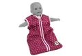 Produktbild: CHIC2000 Puppen Schlafsack 792 29 Puppen-Schlafsack, Dots Brombeere