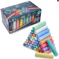 Produktbild: JOYIN 60 PCS ungiftige abwaschbare Jumbo-Kreide für den Außenbereich (10 c