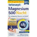Produktbild: Tetesept Magnesium 500 Nacht Tabletten 30 St