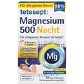 Produktbild: tetesept Magnesium Nacht Depot, 30 Tabletten, Magnesiumoxid, hochdosiert, 500mg