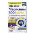 Produktbild: Tetesept Magnesium 500 Nacht 30 Tabletten