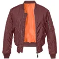 Produktbild: Brandit MA-1 Pilotenjacke burgundy, Größe 3XL