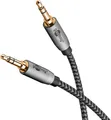 Produktbild: Goobay 65272. Anschluss 1: 3.5mm TRS, Steckverbinder 1 Geschlecht: Männlich, Anschluss 2: 3.5mm TRS, Steckverbinder 2 Geschlecht: Männlich, Kabelmaterial: Kupfer, Beschichtung Steckerkontakte: Gold, Magnetisch abgeschirmt, AWG Kabelgröße: 28, Kabellänge: 0,5 m, Produktfarbe: Grau (65272)
