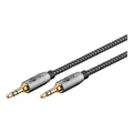 Produktbild: Goobay Plus Audioverbindungskabel 3,5mm Stereo, 0.5m
