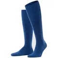 Produktbild: FALKE Kniestrümpfe Airport Merinowolle außen, langes Bündchen, atmungsaktiv, klimaregulierend blau 43-44