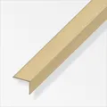 Produktbild: alfer Winkel-Abschluss-Profil 1 m, 25 x 8 mm PVC (Kunststoff) glatt buche